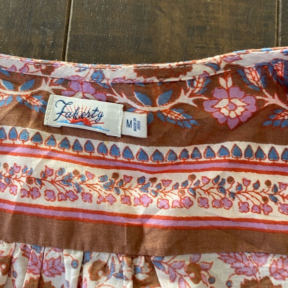 Faherty Orinda Floral Maxi dress - Picture 13 of 15